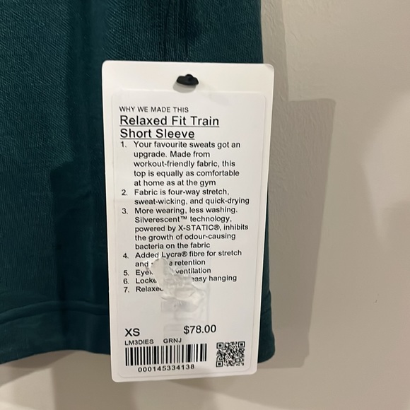 Lululemon relaxed fit train short sleeve - Picture 3 of 5